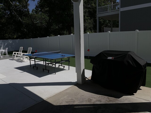928STRANDAVE Strand Ave, North Myrtle Beach, SC 29582 - view of patio / terrace featuring a fenced backyard and grilling area