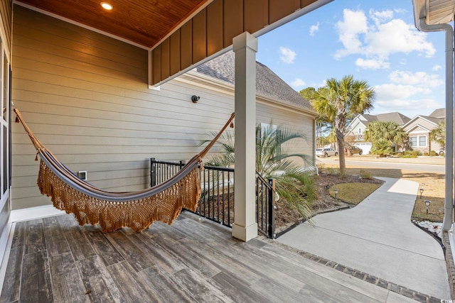 view of deck