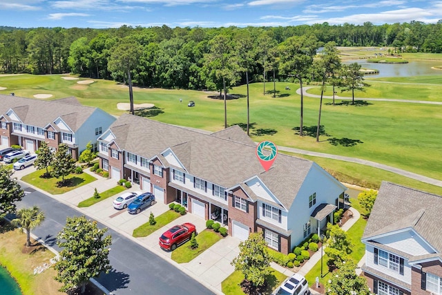 260 Connemara Dr Unit E, Myrtle Beach, SC 29579 - aerial view with a water view and golf course view