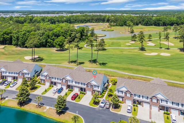 260 Connemara Dr Unit E, Myrtle Beach, SC 29579 - aerial view featuring a water view and golf course view