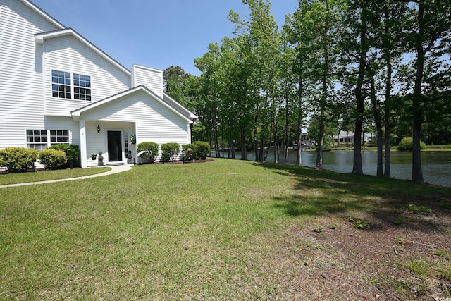 104-4 Gully Branch Ln Unit 4, Myrtle Beach, SC 29572 - view of grassy yard featuring a water view