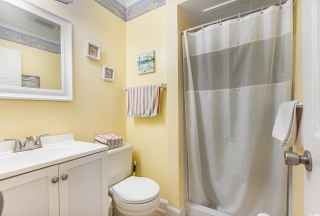 609 Hillside Dr S Unit C-10, North Myrtle Beach, SC 29582 - bathroom with vanity and a shower with curtain