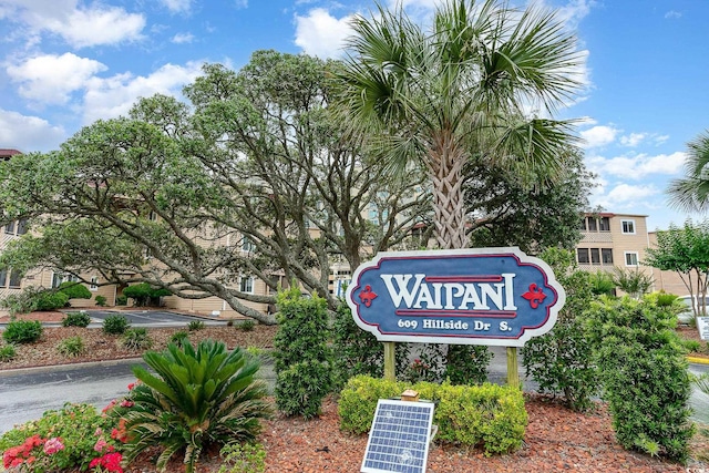 609 Hillside Dr S Unit C-10, North Myrtle Beach, SC 29582 - view of community sign