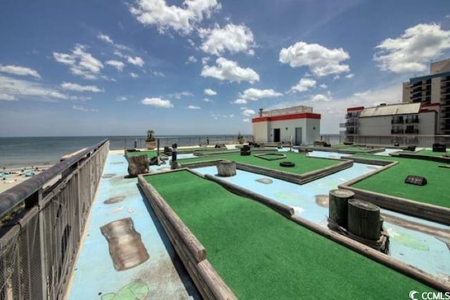 7200 N Ocean Blvd Unit 436, Myrtle Beach, SC 29572 - view of home's community with a water view