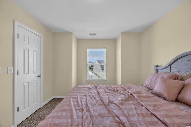 381 Winslow Ave, Myrtle Beach, SC 29588 - bedroom with visible vents, carpet flooring, and baseboards
