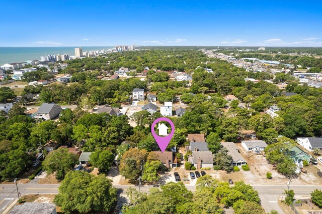607A 28th Ave S, North Myrtle Beach, SC 29582 - aerial view of a nearby body of water and a tree filled landscape