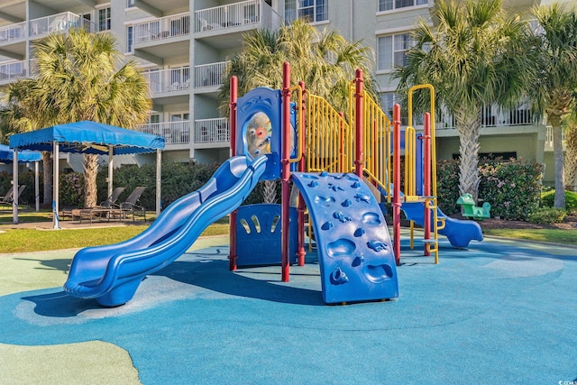 view of communal playground