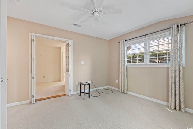 88 Purple Martin Dr, Murrells Inlet, SC 29576 - unfurnished bedroom with carpet flooring, baseboards, and ceiling fan