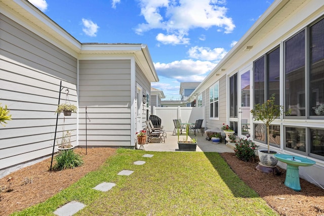 1048 Longwood Bluffs Cir, Murrells Inlet, SC 29576 - view of yard featuring a patio area