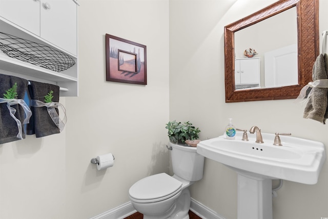 2089 Suncrest Dr, Myrtle Beach, SC 29577 - bathroom featuring baseboards and toilet