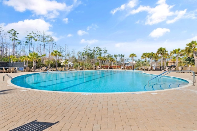 2089 Suncrest Dr, Myrtle Beach, SC 29577 - community pool featuring a patio area and fence