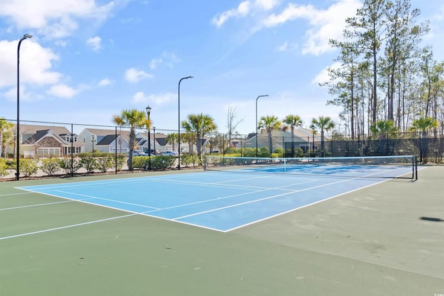 2089 Suncrest Dr, Myrtle Beach, SC 29577 - view of sport court with community basketball court, fence, and a residential view