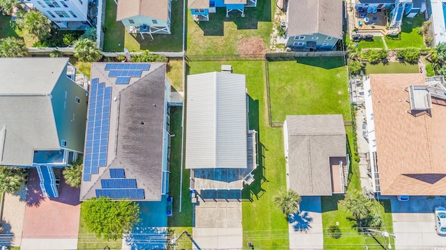 birds eye view of property featuring a residential view