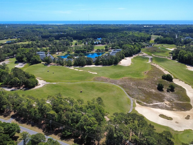 1041 Blue Stem Dr Unit 37A, Pawleys Island, SC 29585 - drone / aerial view of a large body of water and a local golf course