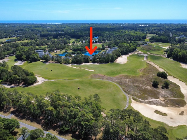 1041 Blue Stem Dr Unit 37A, Pawleys Island, SC 29585 - bird's eye view of a large body of water and a golf club