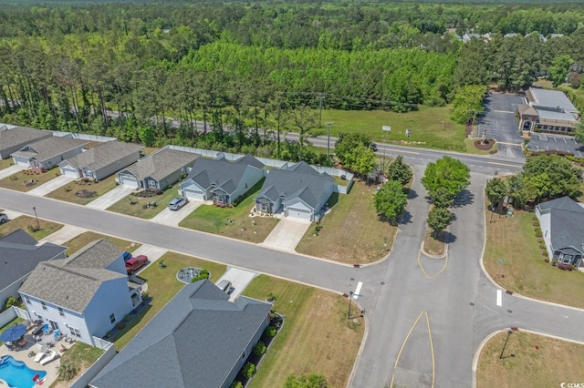 804 Twickenham Loop, Longs, SC 29568 - bird's eye view with a wooded view and a residential view