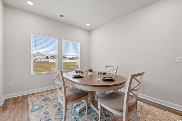 4609 Day Lily Run St, Myrtle Beach, SC 29579 - dining room with wood finished floors, baseboards, and recessed lighting