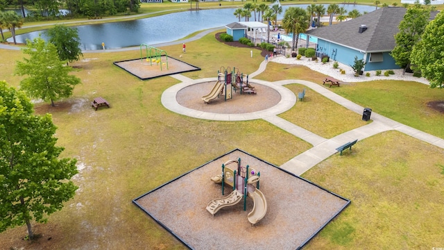 4609 Day Lily Run St, Myrtle Beach, SC 29579 - bird's eye view of a nearby body of water and a recreational park