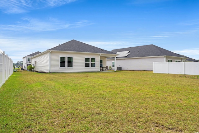 4609 Day Lily Run St, Myrtle Beach, SC 29579 - rear view of property with central AC unit