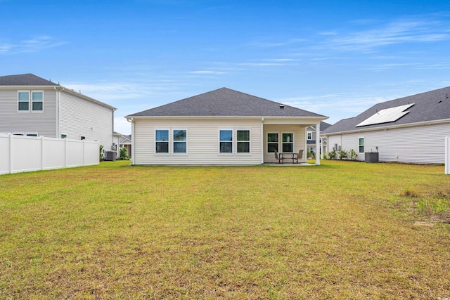 4609 Day Lily Run St, Myrtle Beach, SC 29579 - back of house featuring cooling unit and a patio area