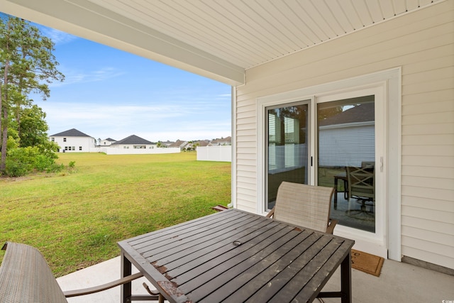 4609 Day Lily Run St, Myrtle Beach, SC 29579 - view of patio / terrace with outdoor dining area