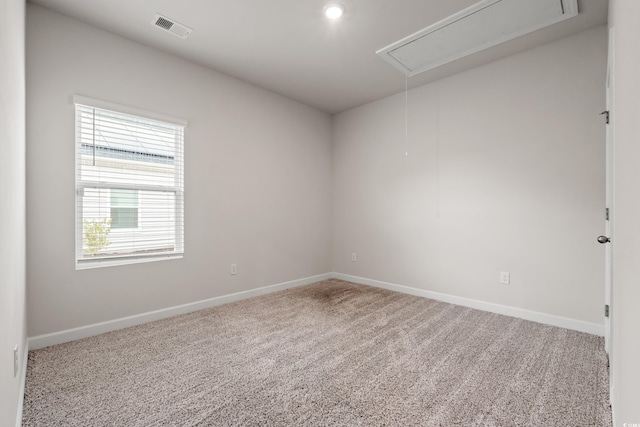 4609 Day Lily Run St, Myrtle Beach, SC 29579 - carpeted spare room featuring attic access and baseboards