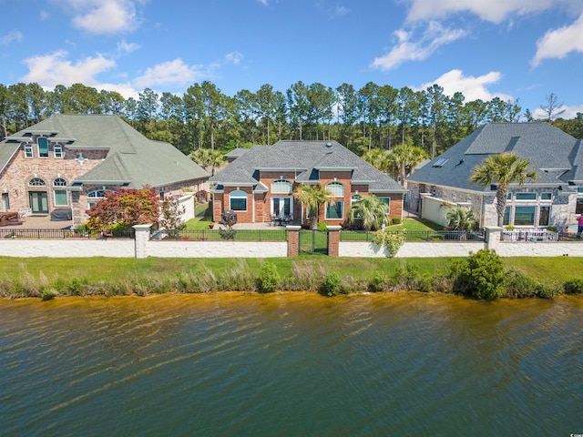 220 Waterfall Cir, Little River, SC 29566 - exterior space featuring a water view