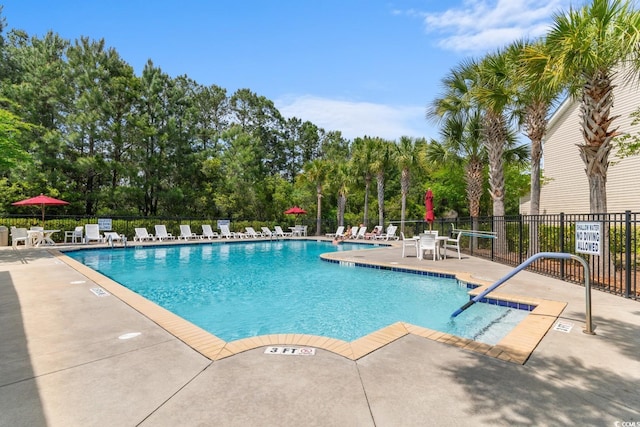 1123 Fairway Ln Unit 1123, Conway, SC 29526 - pool featuring a patio and fence