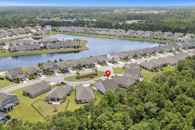 4246 Livorn Loop, Myrtle Beach, SC 29579 - aerial view with a water view and a residential view