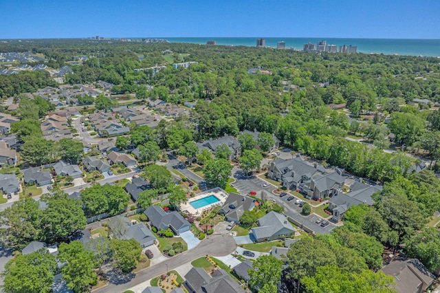 900 Courtyard Dr Unit K7, Myrtle Beach, SC 29577 - birds eye view of property with a water view and a residential view