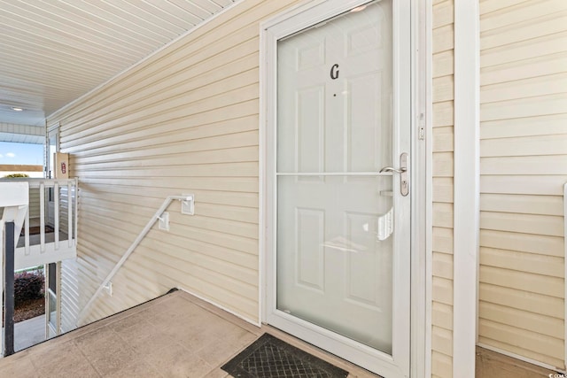 2258 Essex Dr Unit G, Surfside Beach, SC 29575 - view of doorway to property