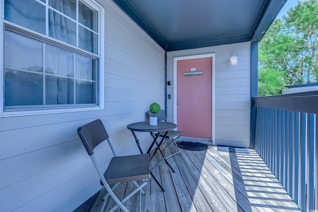 view of deck