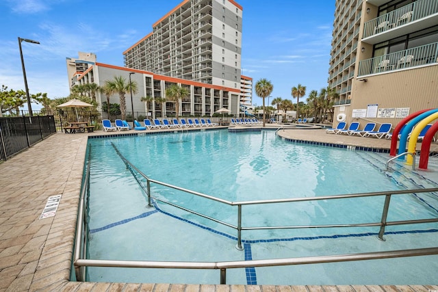 201 N Ocean Blvd Unit 2536, Myrtle Beach, SC 29572 - view of community pool