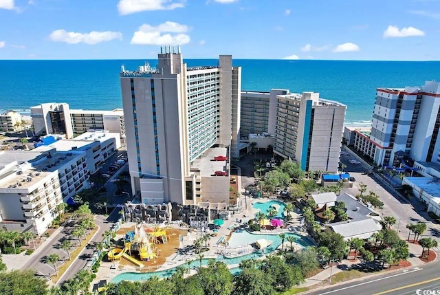 205 74th Ave N Unit 1104, Myrtle Beach, SC 29572 - view of urban area with a nearby body of water and a pool