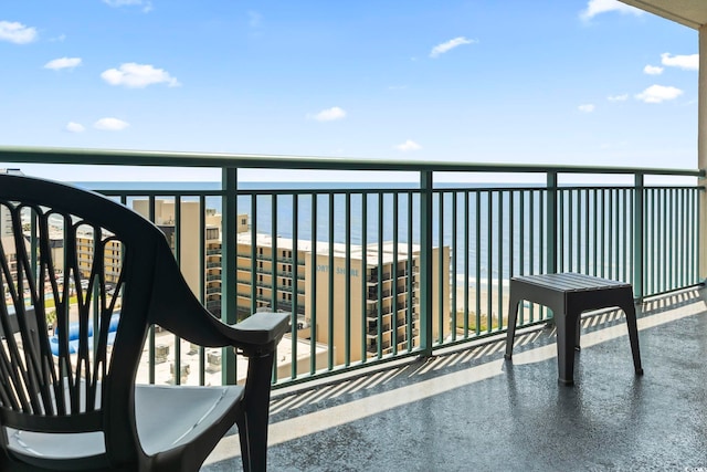 205 74th Ave N Unit 1104, Myrtle Beach, SC 29572 - balcony with a water view