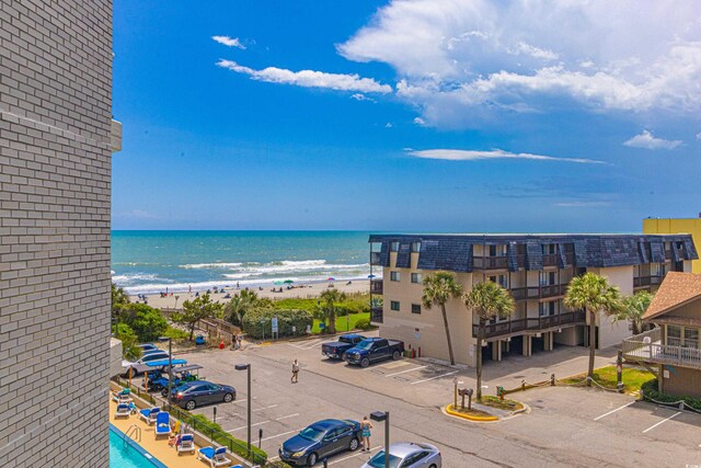 200 76th Ave N Unit 408, Myrtle Beach, SC 29572 - water view featuring a view of the beach