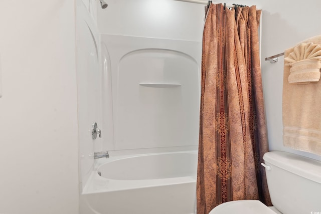 157 Olde Towne Way Unit 4, Myrtle Beach, SC 29588 - full bathroom with shower / bath combo with shower curtain and toilet