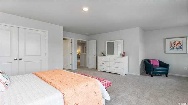 733 Choctaw Dr, Conway, SC 29526 - carpeted bedroom with a closet and baseboards