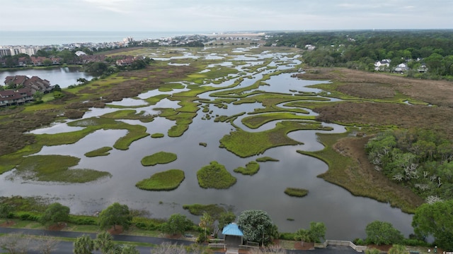 124 Spartina Ct Unit 30, Pawleys Island, SC 29585 - aerial view of property and surrounding area with a nearby body of water