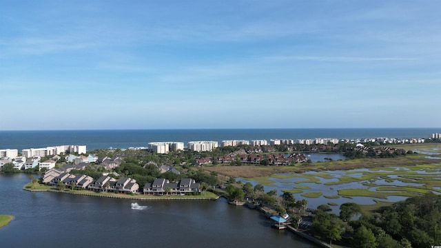 124 Spartina Ct Unit 30, Pawleys Island, SC 29585 - aerial view of property's location featuring a large body of water