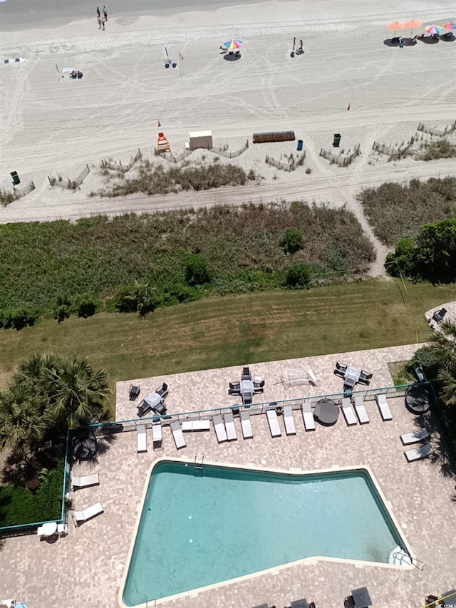 2207 S Ocean Blvd Unit 1407, Myrtle Beach, SC 29577 - birds eye view of property