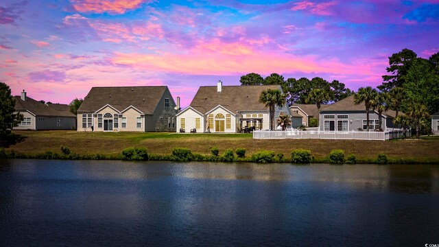 property view of water