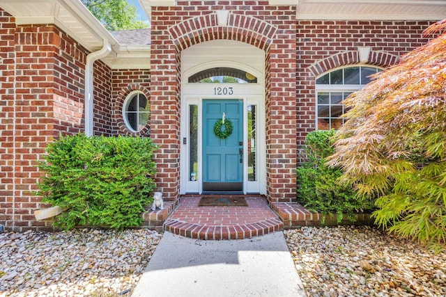 1203 Crooked Oak Dr, Pawleys Island, SC 29585 - property entrance featuring brick siding