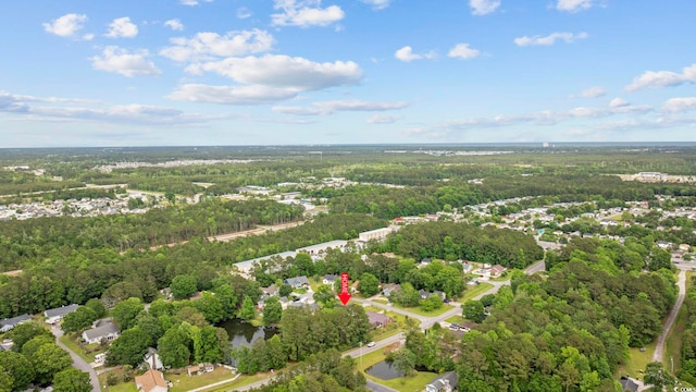 103 Teal Ct, Myrtle Beach, SC 29588 - aerial view of property and surrounding area with a forest
