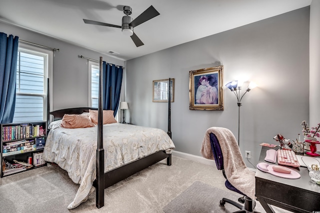 1286 Culbertson Ave, Myrtle Beach, SC 29577 - bedroom featuring carpet floors and ceiling fan