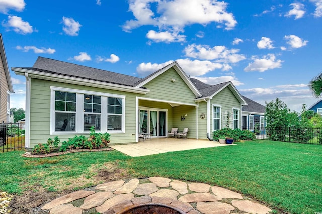 1286 Culbertson Ave, Myrtle Beach, SC 29577 - back of house with a patio and a shingled roof