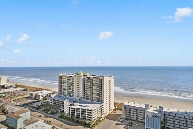 bird's eye view of expansive coastline