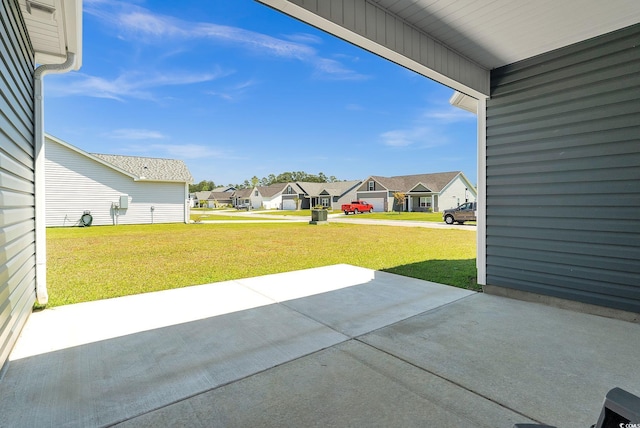 383 Hayloft Cir, Conway, SC 29526 - view of patio / terrace with a residential view