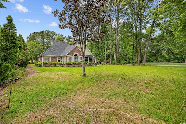 180 Waterhall Dr, Murrells Inlet, SC 29576 - view of front of house featuring a front yard