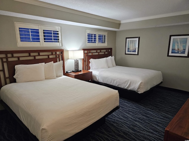 5300 N Ocean Blvd Unit 518, Myrtle Beach, SC 29577 - bedroom featuring ornamental molding